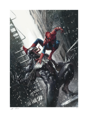 Spider-Man vs Venom Art Print