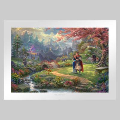 Mulan Blossoms of Love art print