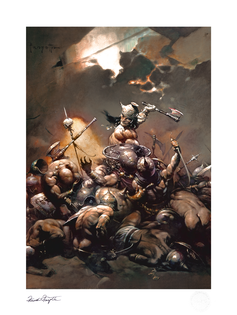 The Destroyer Art Print by Frazetta Jr. Enterprises