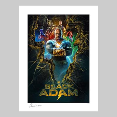 Black Adam art print