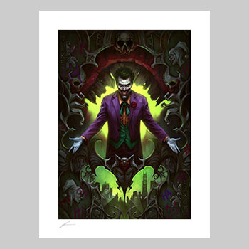 The Joker: Wild Card Fine Art Print by Richard Luong | Sideshow