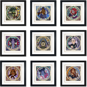 Giclée on Paper - Black Frame - 14 x 14