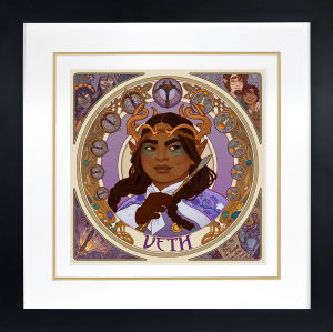 Giclée on Paper - Black Frame - 14 x 14