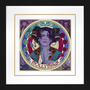 Giclée on Paper - Black Frame - 14 x 14