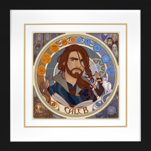 Giclée on Paper - Black Frame - 14 x 14