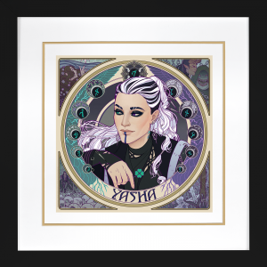 Giclée on Paper - Black Frame - 14 x 14