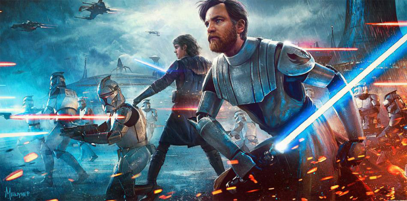 Battle of Kamino Art Print by ACME Archives