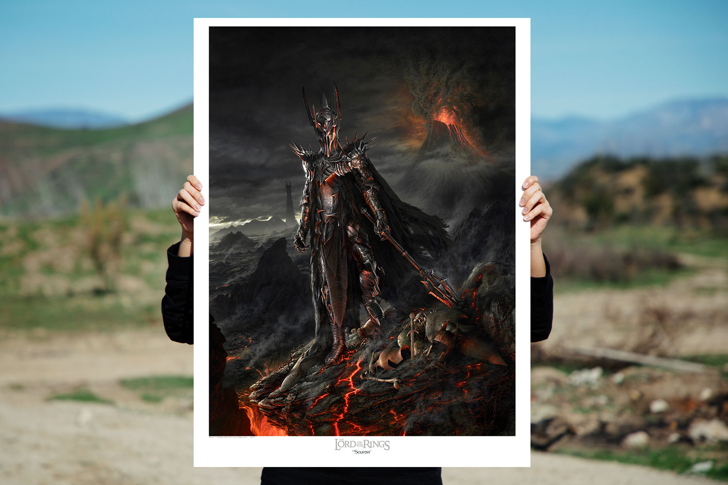 Sauron Variant The Lord of the Rings Art Print