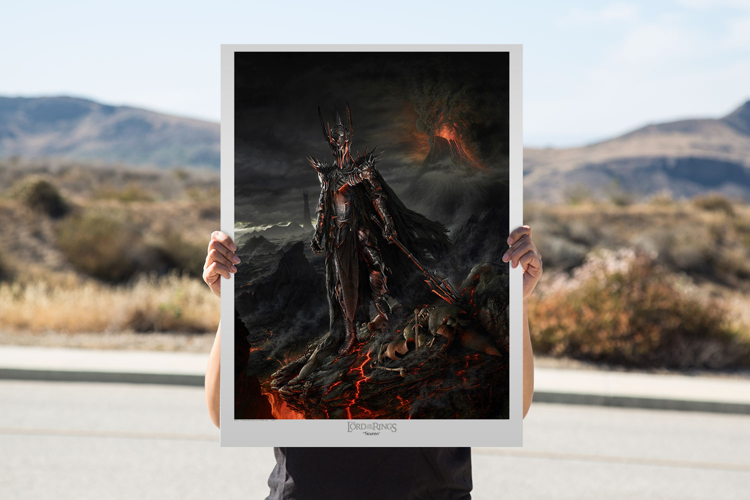 Sauron Variant The Lord of the Rings Art Print