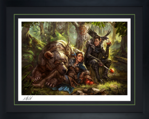 Giclée on Paper - Black Frame - 18 x 24
