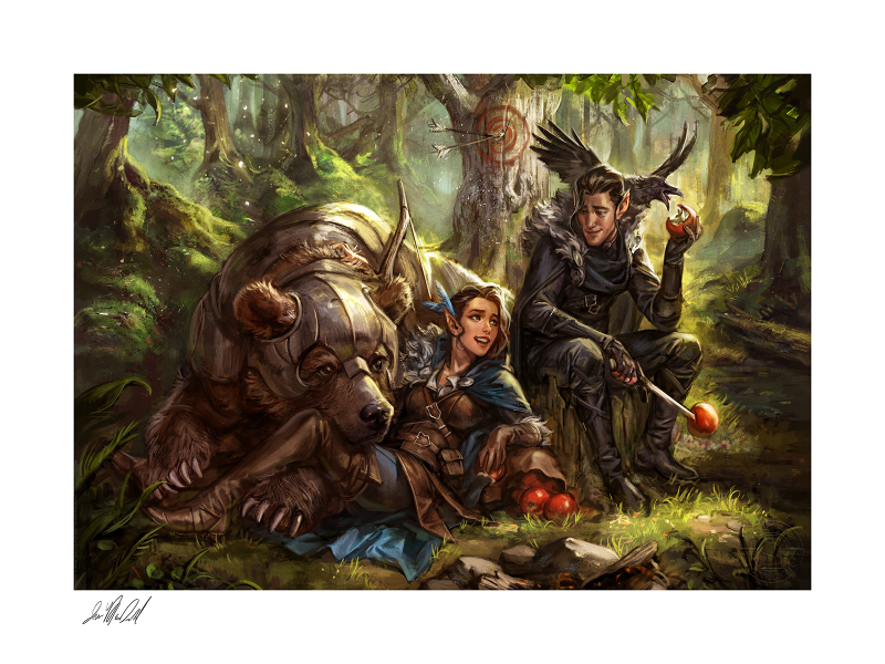 Vex & Vax Art Print by Sideshow Collectibles