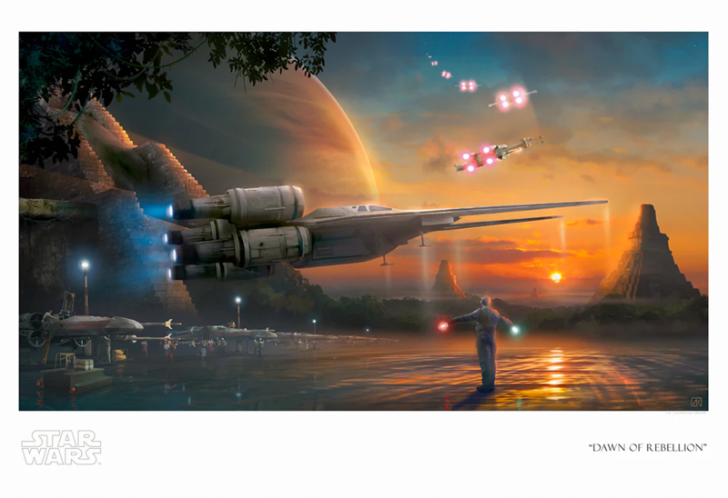 Dawn of Rebellion Art Print by ACME Archives