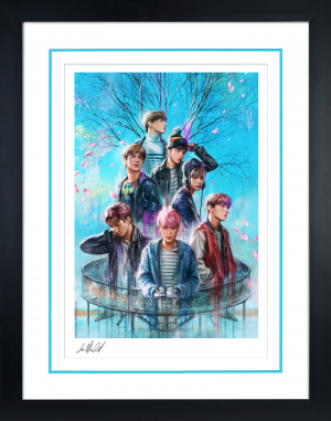 Giclée on Paper - Black Frame - 12 x 16