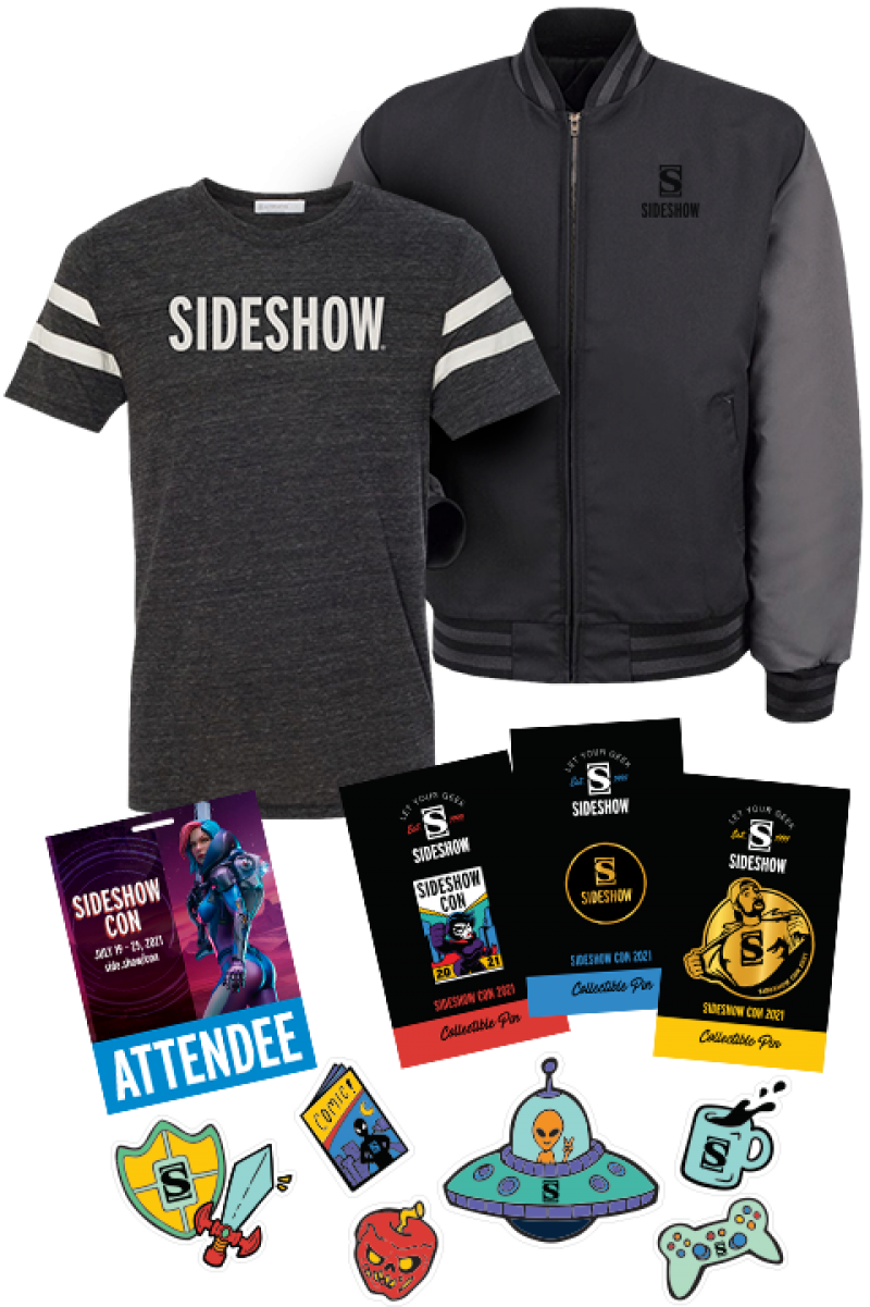 Sideshow Con 2021 DELUXE Souvenir Swag Apparel by Sideshow Collectibles