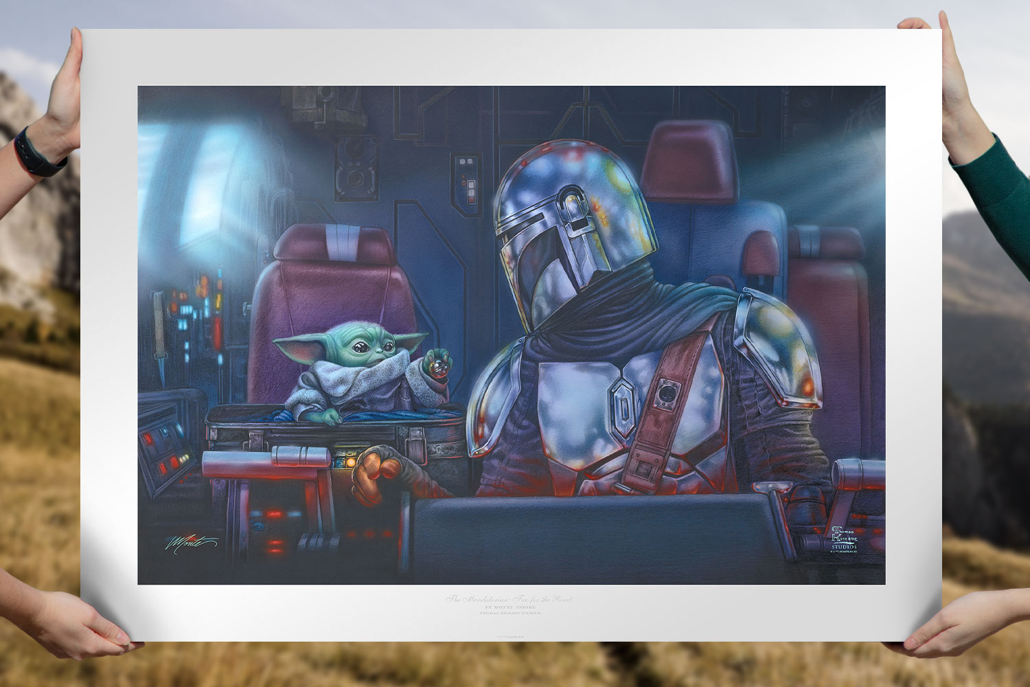 Two for the Road Star Wars Art Print