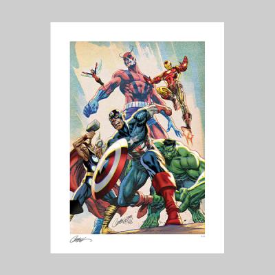 The Avengers art print