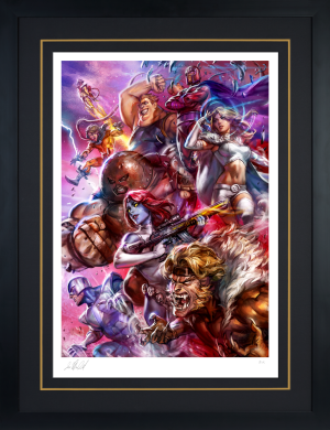 The Brotherhood of Mutants - Framed Paper - 18 x 24