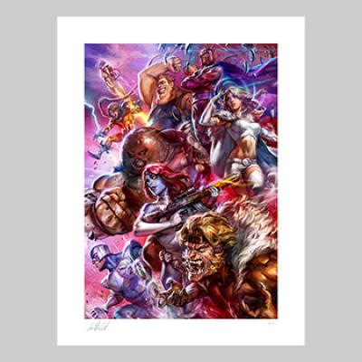 The Brotherhood of Mutants art print