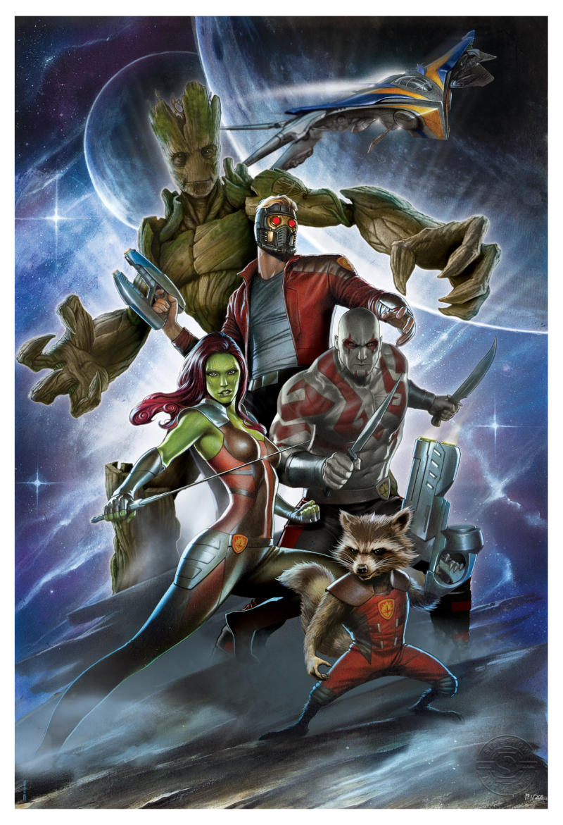 Guardians of the Galaxy: Castaways Art Print by Sideshow Collectibles
