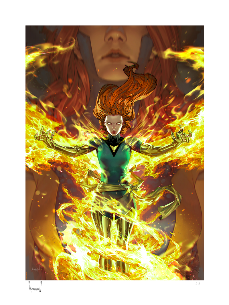 Jean Grey: Phoenix Transformation Fine Art Print by Sideshow | Sideshow Art  Prints