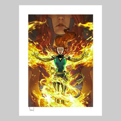 Jean Grey: Phoenix Transformation art print