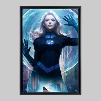 Sue Storm: Invisible Woman art print