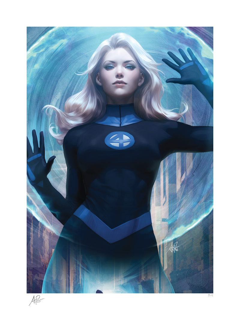 Sue Storm: Invisible Woman Art Print by Sideshow Collectibles