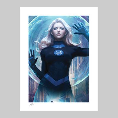 Sue Storm: Invisible Woman art print