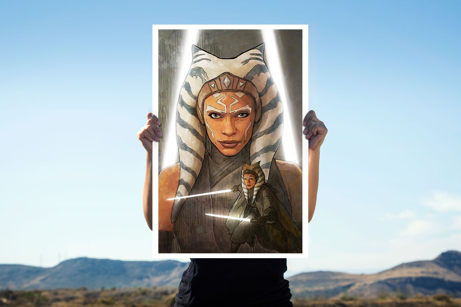 A Jedi Plagues Me Star Wars Art Print