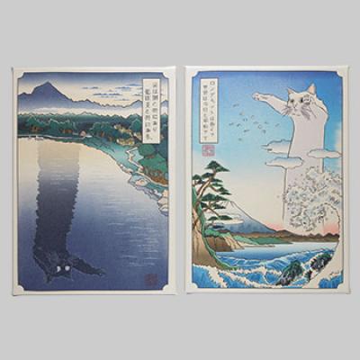 Longcat & Tacgnol art print