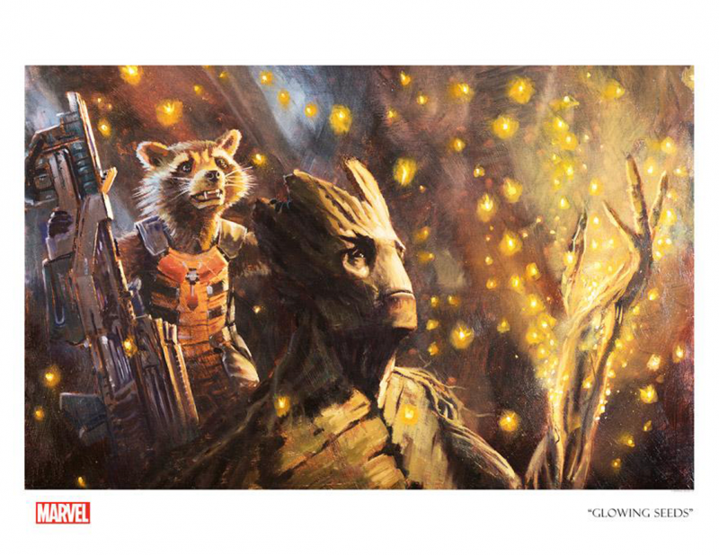 Glowing Seeds Art Print by ACME Archives