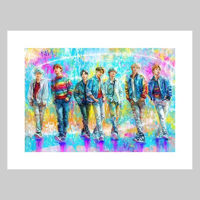 BTS: DNA art print