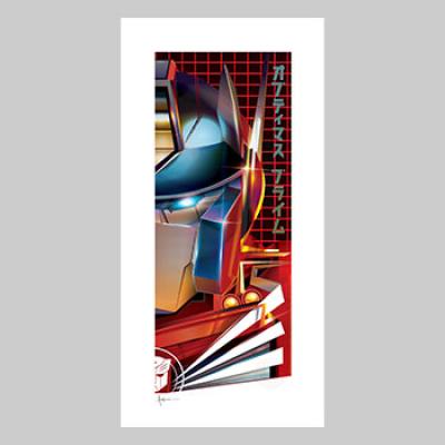 Optimus Prime art print
