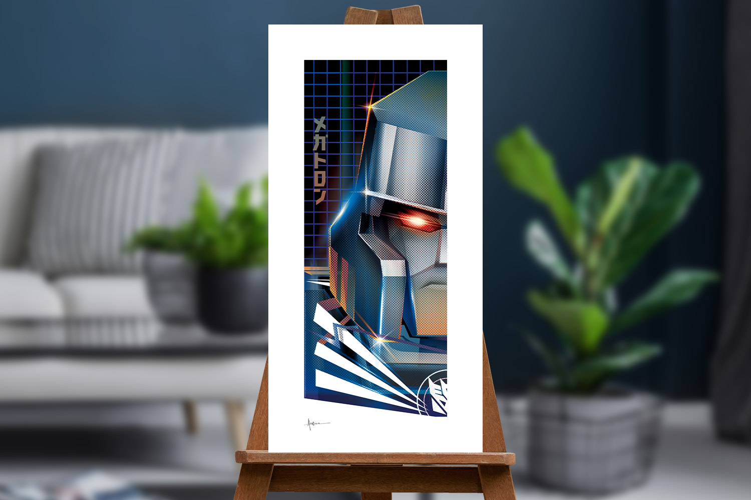 Megatron Transformers Art Print