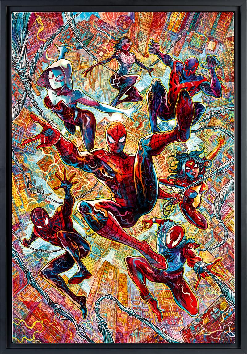 Out of the Spider-Verse Art Print by Sideshow Collectibles