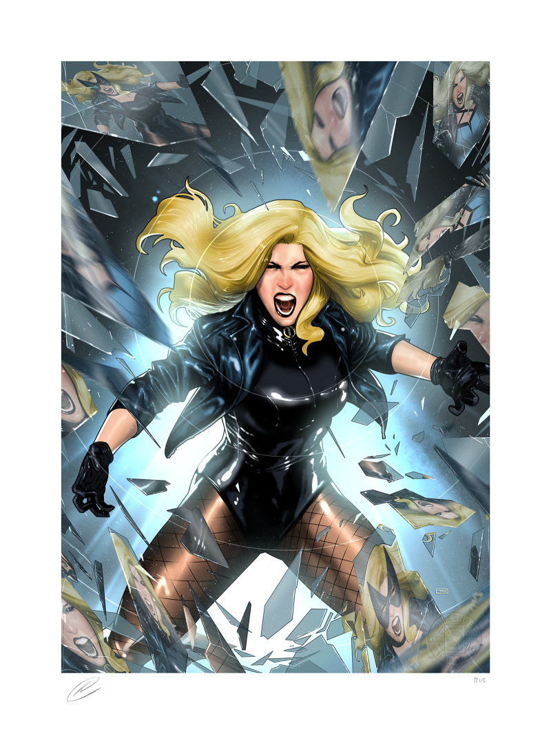 Black Canary Art Print by Sideshow Collectibles