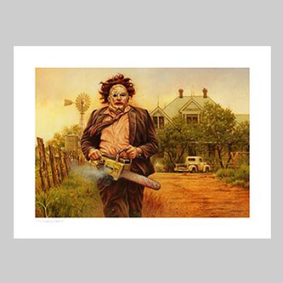 The Butcher art print