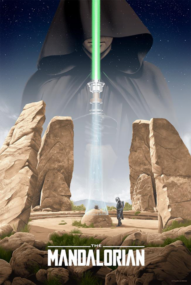 The Call of the Jedi Art Print by ACME Archives