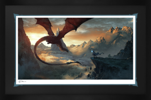 Giclée on Paper - Black Frame - 30 x 18