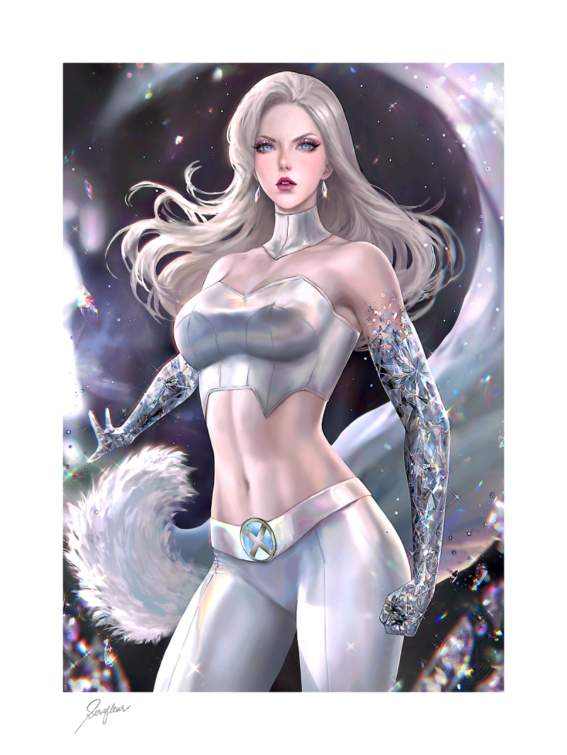Emma Frost Art Print by Sideshow Collectibles