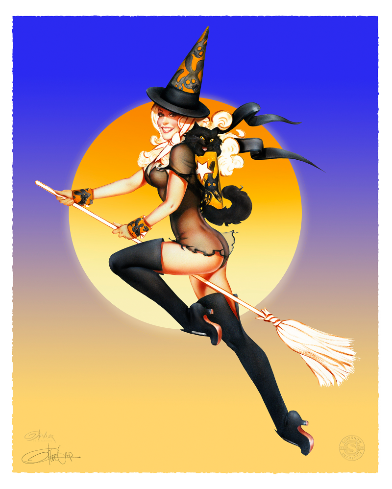 Witchcraft Art Print by Ozone Productions