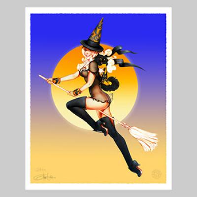 Witchcraft art print