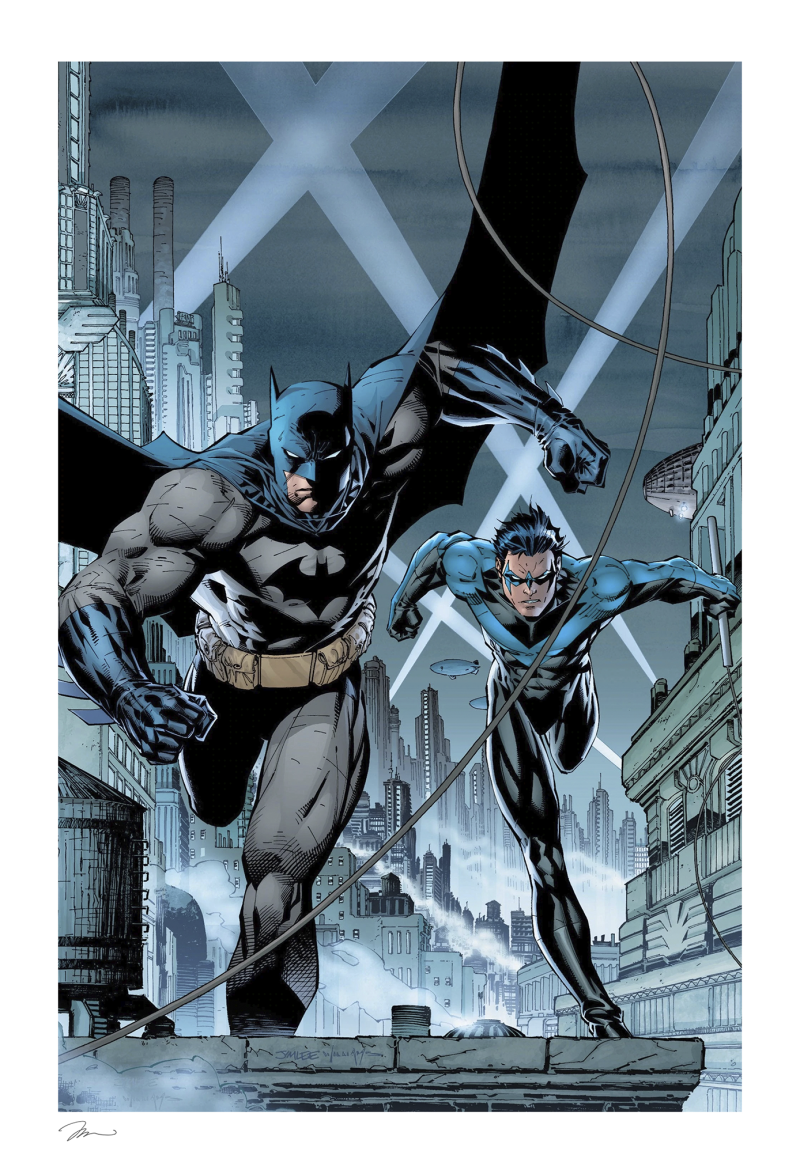 Gotham's Crime Fighters Art Print by Clampett Studio Collections