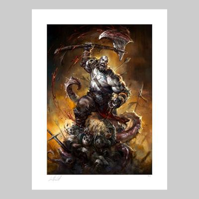 Grog Strongjaw: I Would Like to RAGE! art print