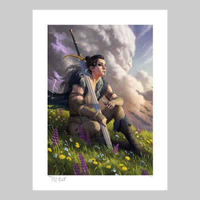 Yasha Nydoorin: Champion of the Stormlord art print