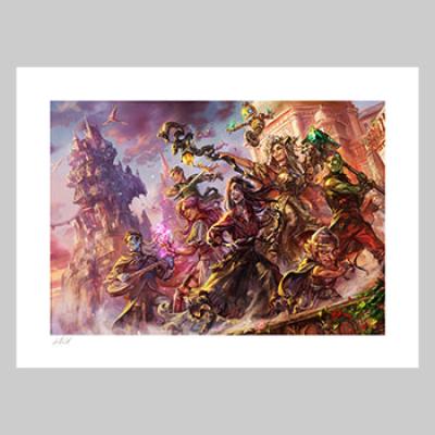 The Draw of Destiny art print