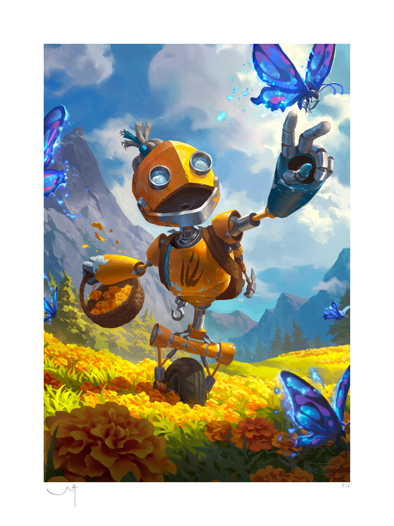 Fresh Cut Grass: Smiley Day! Art Print by Sideshow Collectibles