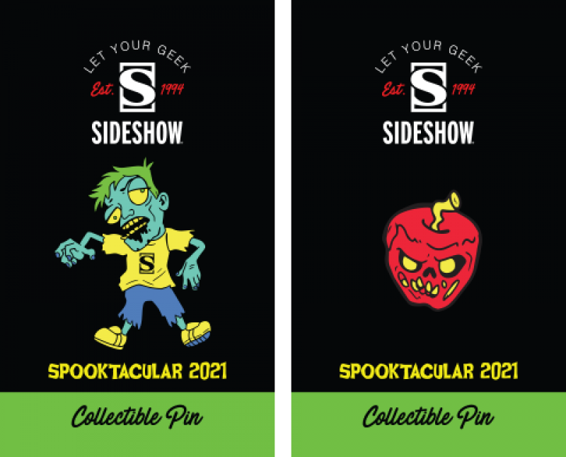 Spooktacular Pin Set Collectible Pin by Sideshow Collectibles