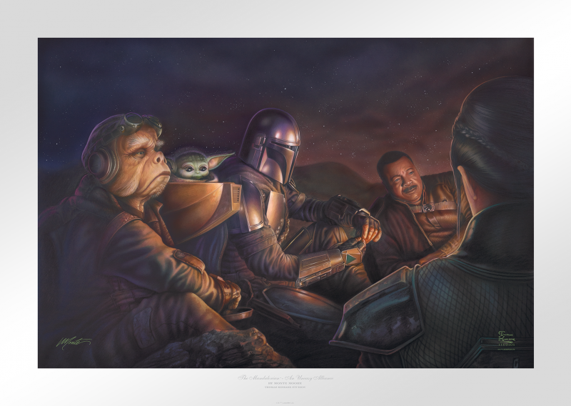 An Uneasy Alliance Art Print by Art Brand Studios