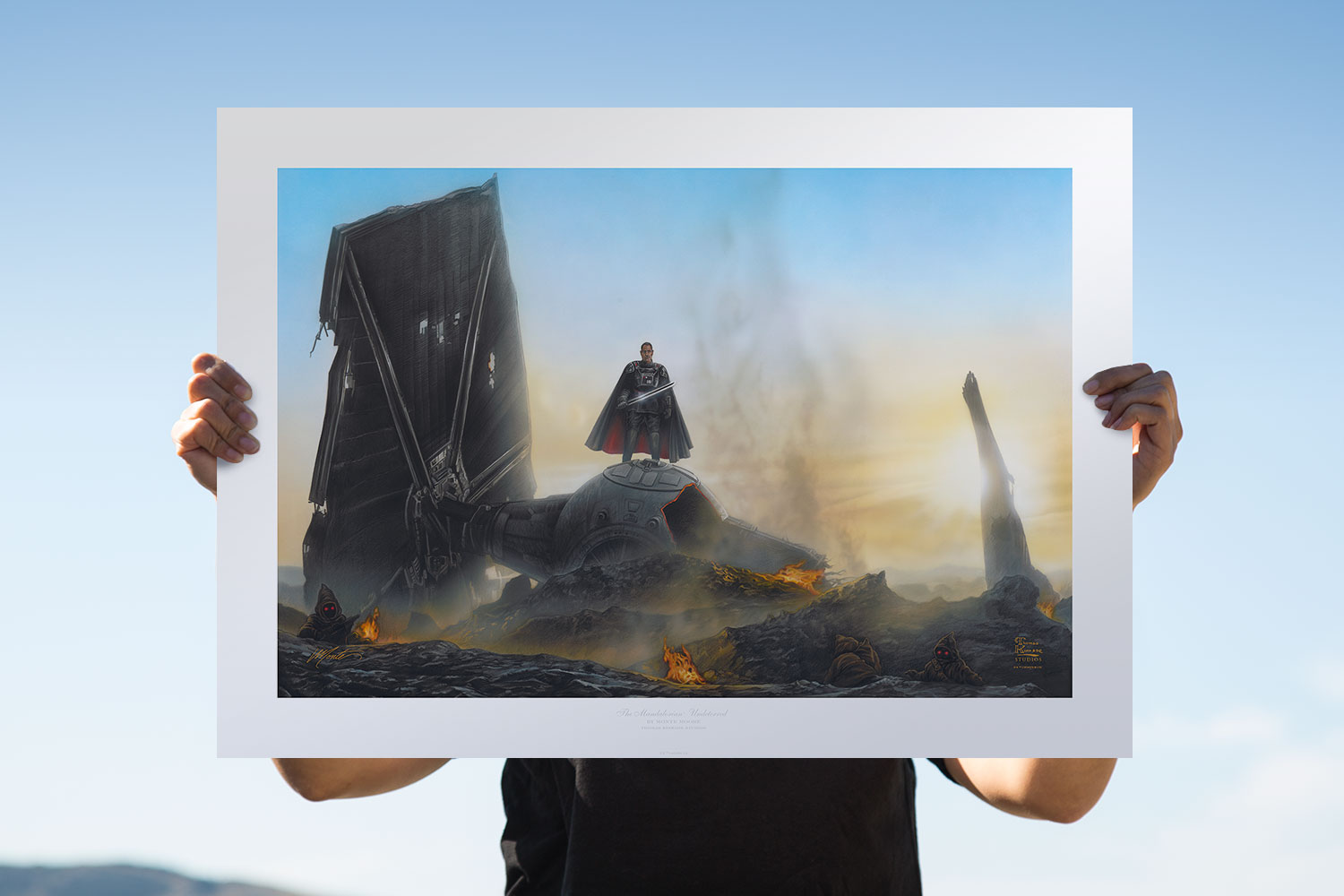 Undeterred Star Wars Art Print